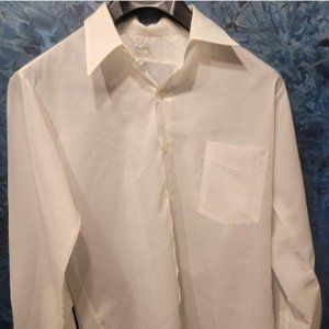 Manhattan Men's White Button-Up